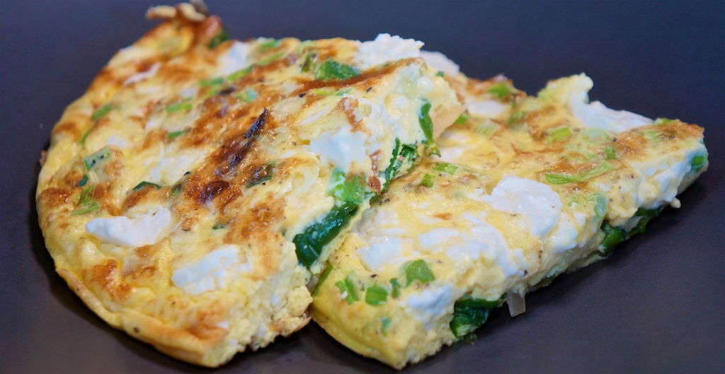 May 29: Popeye’s Fried Chicken; Feta and Spinach Frittata