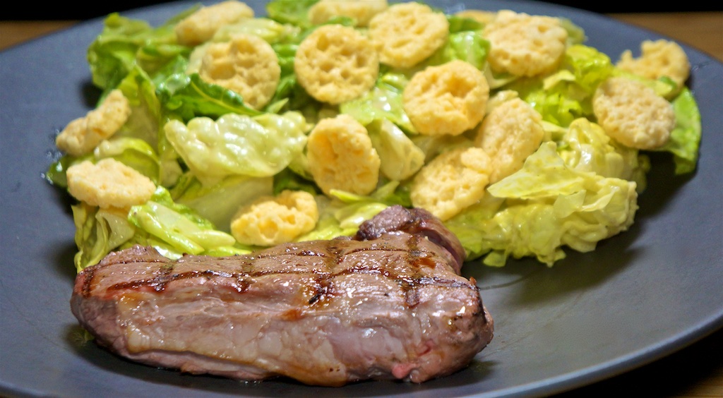 Nov 9: Sardine Melt; Sirloin with Caesar Salad