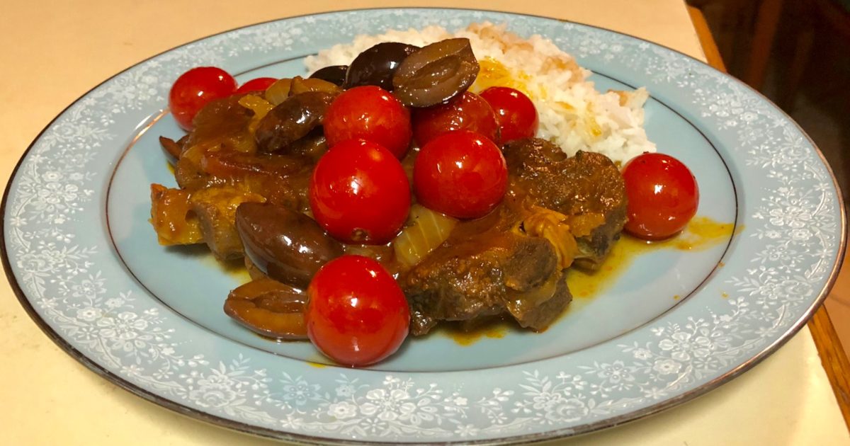 May 10: Indian Curries; Braised Lamb Shoulder Chops with Tomatoes, Rosemary, and Olives