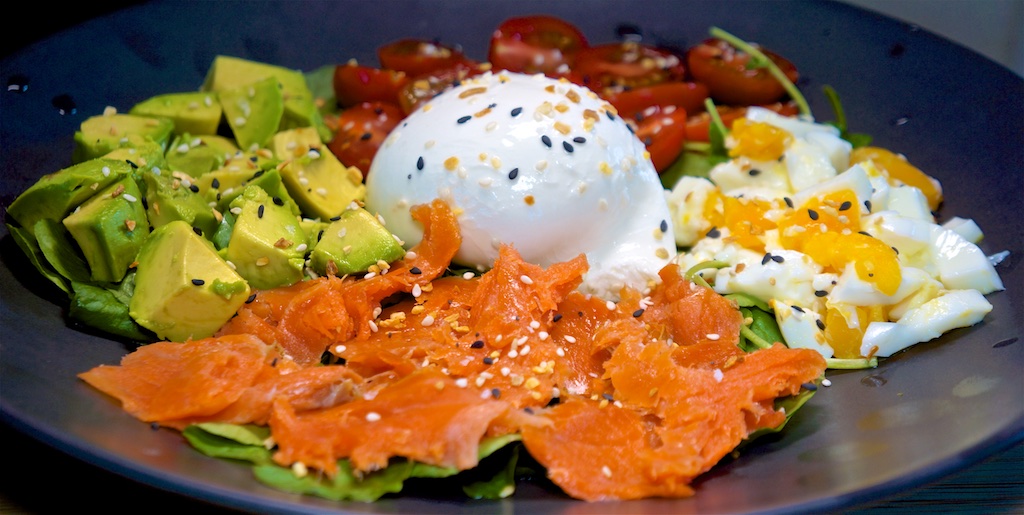 Jul 20: Cafe Firenze; Smoked Salmon “Cobb”