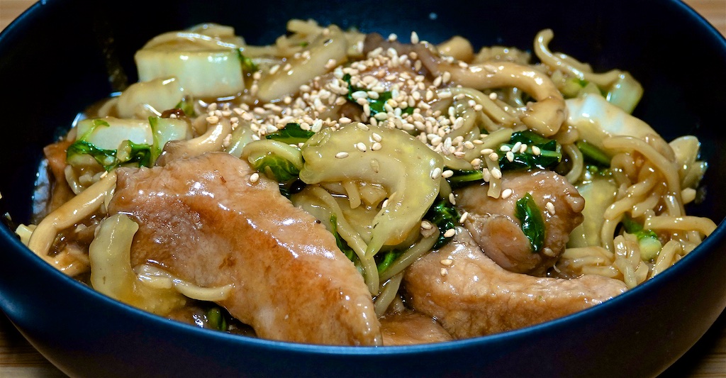 Sep 26: Kebab Pita; Pork and Bok Choy Stir-fry with Yakisoba