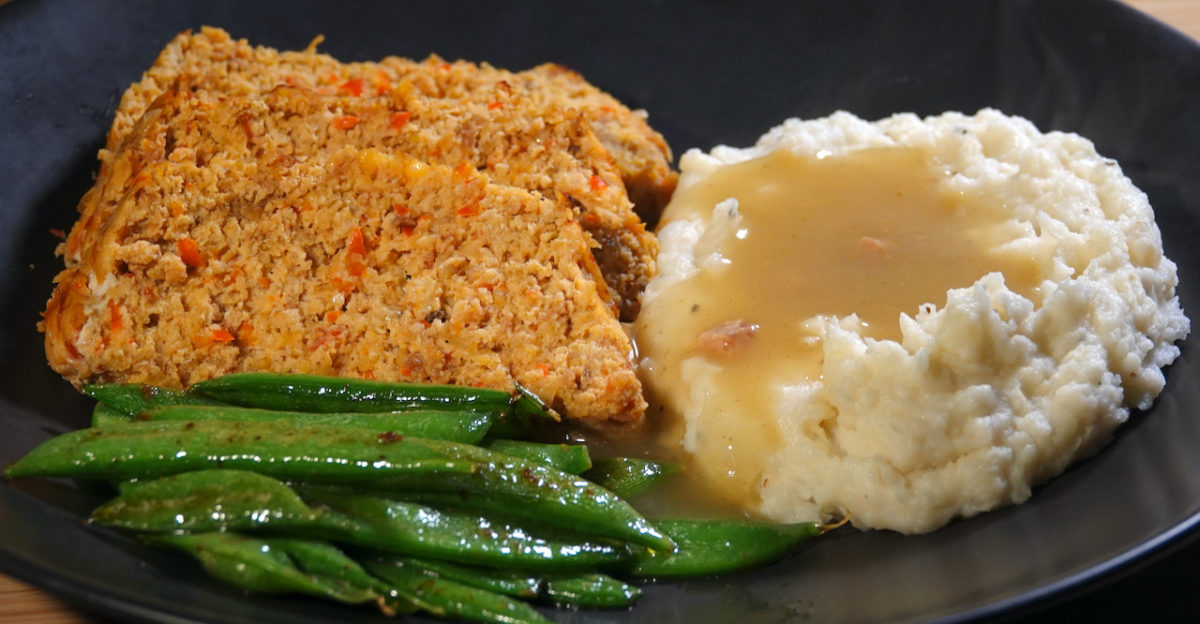 Mar 7: Heuvos Rancheros; Turkey, Bacon, Chipotle Meatloaf with Mashed Potato, Turkey Gravy and Sugar Snap Peas