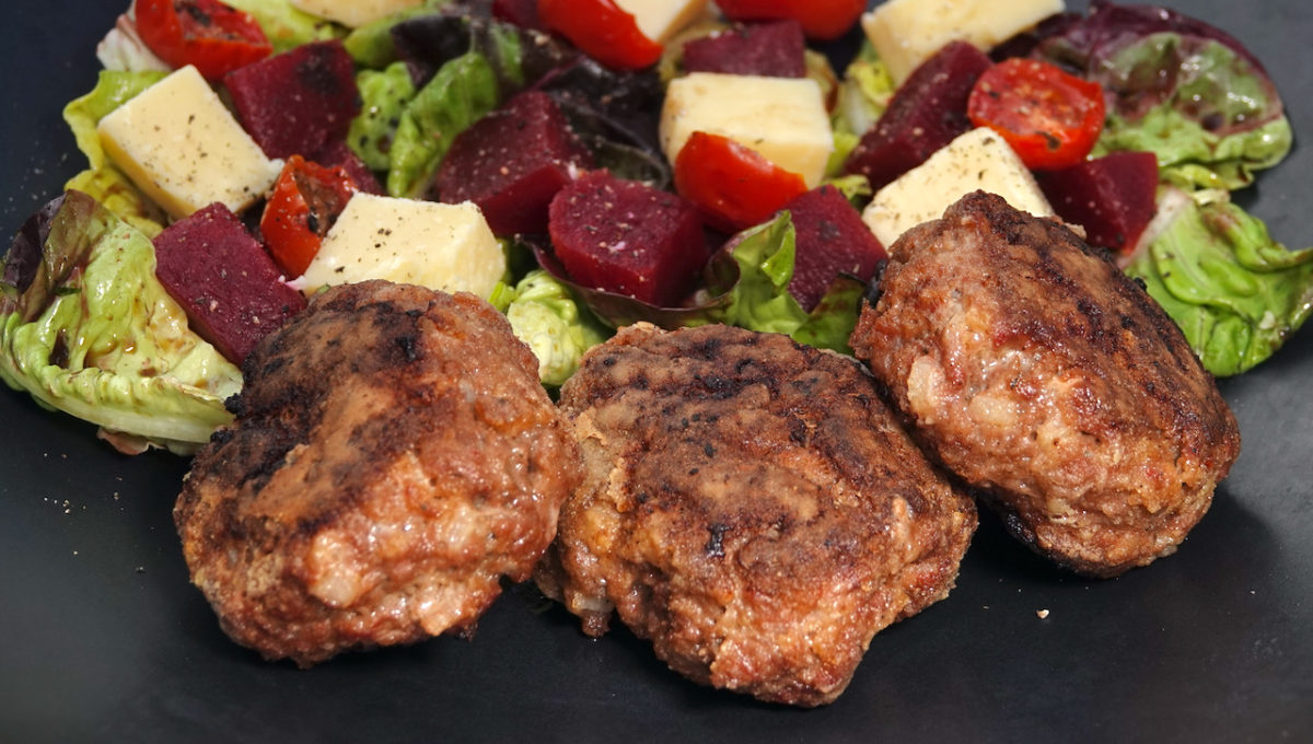 Aug 11: Beef Rissoles with Australian Inspired Salad