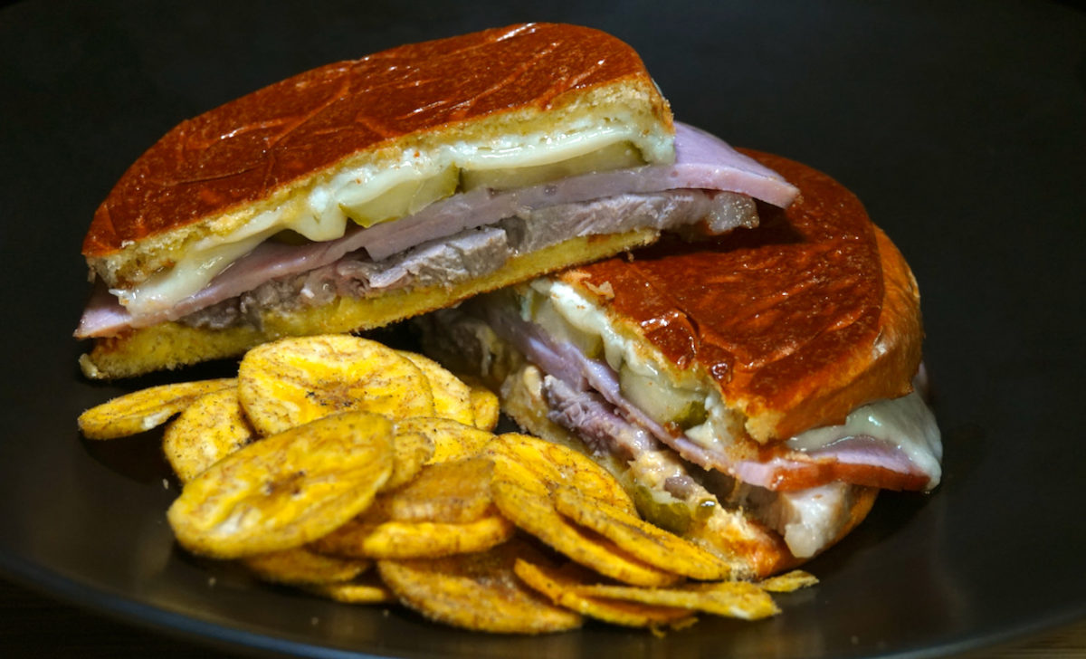 Sep 21: Cubano Sandwich with Jerk Plantain Chips