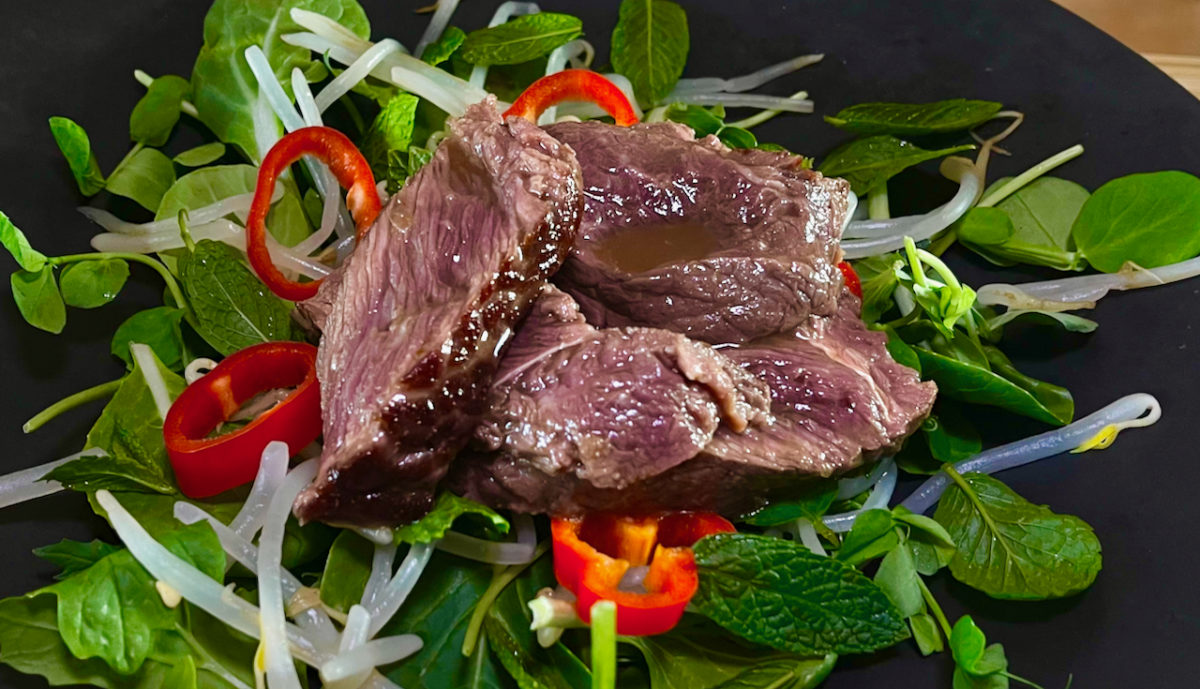 Jun 9: Hot and Sour Beef Salad